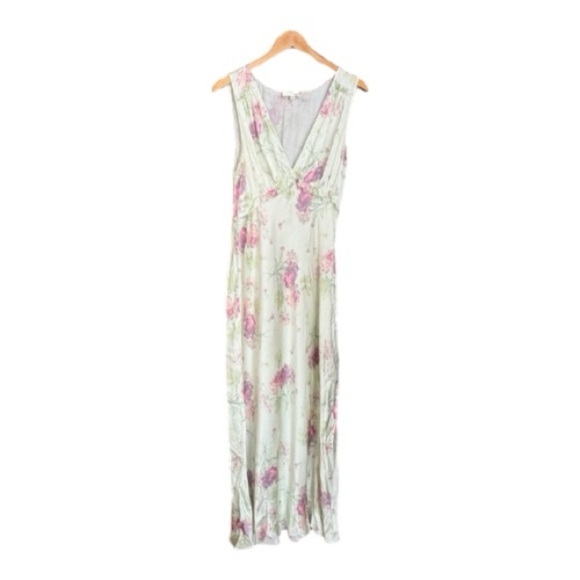 Love Shack Fancy Suniva Slip Dress in 100% Floral Silk Size 12 - Picture 6 of 10